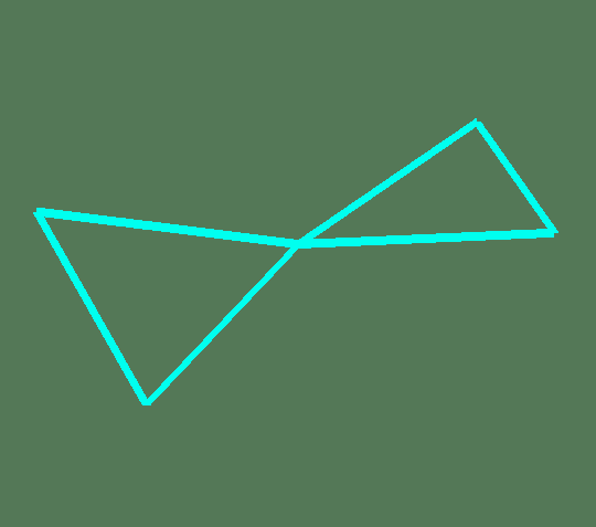 drawing objective - Triangles Pair Twisted
